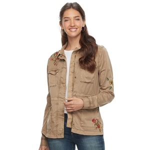 Sonoma Embroidered Utility Jacket 